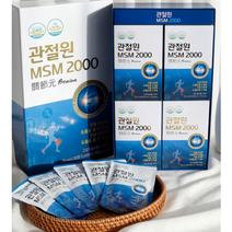 관절엠에스엠 관절원MSM2000 마시는 MSM 관절 연골 건강 식약처인증 마시는엠에스엠, 6박스, 70ml x 30포