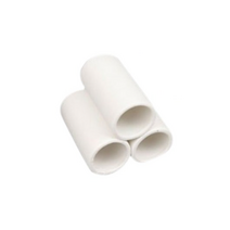 수족관 장식용 3구파이프 놀이터 화이트 ST-163-2, 1개입