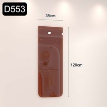 의류점 매장 아크릴 배경 인테리어 벽걸이 장식 소품, 브라운