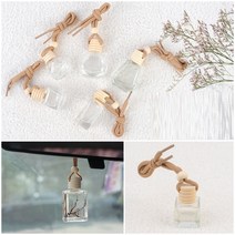 디퓨져 유리공병 사각형 8ML 차량용디퓨저공병 화장실방향제, 사다리꼴 10ml