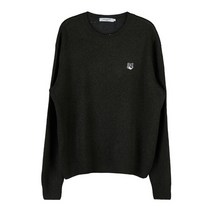 MAISON KITSUNE 명품메종 키츠네 그레이 폭스 울 니트 JM00516KT1006 KG JM00516KT1006KG
