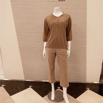 모스코나 NC05 단추넥밑단스트링티셔츠 MOLA229Z3