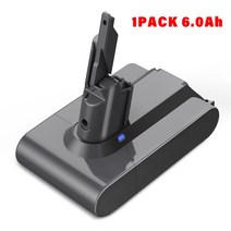 견고한 다이슨 21.6V V7 배터리 Motorhead Pro 트리거 동물 자동차 + 보트 핸드 헬드 HEPA 진공 청소기 리, 02 1PACK 6.0Ah