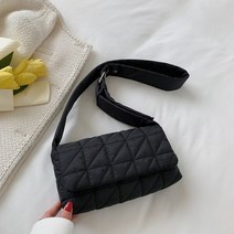 구름백 누빔 패딩 가방 퀄팅 퀄티드백 디자이너 나일론 패딩 디자이너 핸드백 여성용 부드러운 푹신한 대