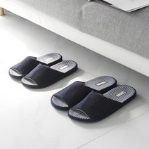 MZ리빙 병원 건강검진 남여 2사이즈 데님슬리퍼 사용편리 선생님 실내화, 여성용