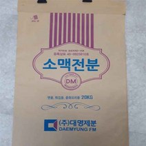 대명제분 소맥전분 20kg(면 튀김 중화용리용)
