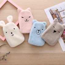 다그몰 보온 손난로 물주머니 찜질팩 생리통 복부찜질팩, 표정 핑크, 1개