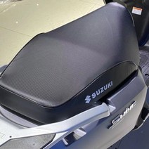 스즈키 어드레스125 PU 메쉬 통풍 시트 쿠션 커버, 표준 크기_인조 가죽 커버