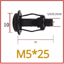 인서트 연결 너트 꽃잎 리벳 너트 자동차 라이센스 나사 금속 철 베이스 클램프 용 고정 플레이트 볼트, 04