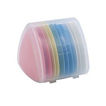 서후네 [10개입SET] 컬러 삼각 초크 케이스세트 재단 의류수선 초크, 1set-10p