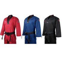 무토 - 베이직 4.5 컬러도복 검정깃/블루 레드 블랙