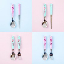 꼬마스타 ACC 캐치티니핑3 행운핑 베이직 스푼젓가락, 단품