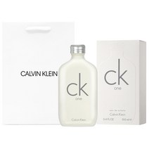 캘빈클라인 CK one 오드뚜왈렛100ml+ck정품 쇼핑백, 1개, 100ml