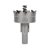 와이지알씨 스텐레스 텅스텐 초경 홀쏘 38mm 수도공사용 철판용 금속용, 1개