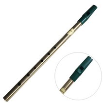 아이리시 휘슬로 아일랜드 휘슬 플루트 Feadog C D 키 틴 6 홀 클라리넷 니켈 도금 Flauta 황동 악기 dizi, 2.Brass  C Key