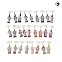 (낱개) 세피아 반영구색소 1회용 0.6ml 일회용색소 반영구재료, 브라운