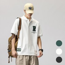 마이너컴퍼니 남녀공용 PK 반팔 카라티