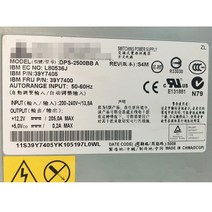 2023 IBM B W 서버 전원 장치 DP 2500BB A 39Y7405 2320W Pu, 한개옵션0