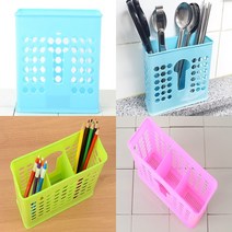 세칸 플라스틱수저통 젓가락통 주방수저통 씽크대수저통 포크통