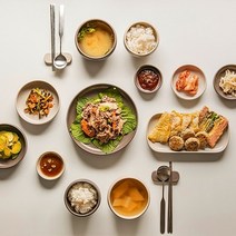 에라토 10 쓰기 좋은 크림 컬러 메이 2인 14P 그릇세트, 크림+코코아
