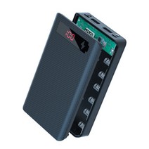 마모 충전 상자 18650 파워 뱅크 홀더 케이스 DIY 쉘 배터리 홀더 리튬 배터리 홀더, 검은색