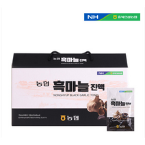 건강식품 마늘 흑마늘 진액 즙 건강식 농협선물세트 70ml x 30포 1박스, 1개