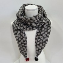 예쁜 G 밍크 라인 스카프 머플러 가을 겨울