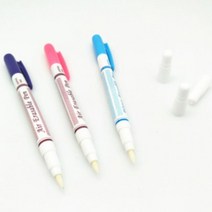 서후네 [1+1] 의류 수선 지울수 있는 마커펜 컬러 요술펜, 핑크, 2개