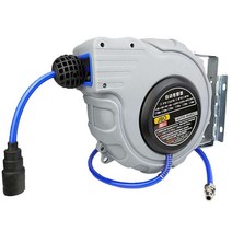 자동 워터릴 호스릴 주방 식당 물호스 자동릴 오토릴, 12m 물통(모래관)