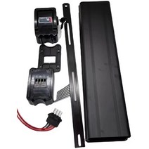 충전용 전기자전거 48V 24V 배터리금속 24V 36V 48V 60V 72V 전기 자전거 배터리 케이스 실버 물고기 알루