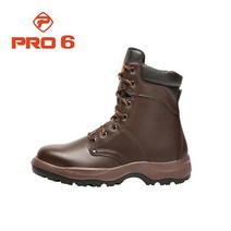 프로식스 건설화 작업화 편안한 미끄럼방지 튼튼한 PRO6-720 8인치 중작업용 안전화