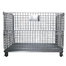 롤테이너 스태킹랙 운반용 랙 스텐 구루마 인테이너 대차, 입각120x100x89[5.0]50x50mm