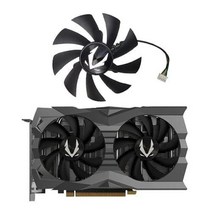 Jzwefdo 87MM 그래픽 카드 냉각 팬 GA92A2H DC12V 0.35A 비디오 교체품 Zotac GeForce RTX 2060/207TX 1660 슈퍼 미니 GPU 쿨러, Graphics Card Fan-A