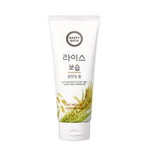 해피바스 라이스 보습 클렌징폼200ml, 200ml, 4개