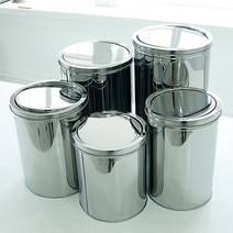 호텔식 뱅뱅이 가정용 종량제 쓰레기통 스텐레스 스윙 휴지통 10L 쓰레기통 20L, 뱅뱅이 스윙 휴지통8L