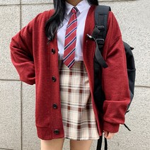 [주문폭주/10컬러] 골지 데일리 오버핏 가디건