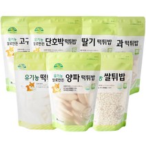 오가닉스토리 유기농 쌀로만든 떡튀밥 2P 아기 과자 간식 떡뻥 쿠키, 쌀, 2개