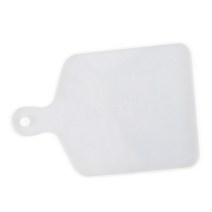 GHSHOP 정사각형 원형 실리콘 코스터 금형 - 실리콘 수지 금형 주조 수지 콘크리트 시멘트 및 고분자 점토 공예 도구, 화이트