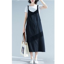 일자원피스 휴가지 20대 소녀풍 여름휴가룩 주머니 편한 원피스