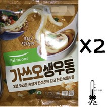 [풀무원] 가쓰오 생우동 1인(192g / 구 어빠우동) X 2봉, 192g, 2개