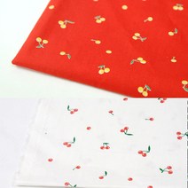 자투리 대폭면40수 체리 택1, 대폭면40수 체리 레드