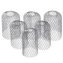 지붕 물받이 처마 배수관 빗물받이 배수로 집수정 PVC 알루미늄 금속 메쉬 거터 필터, 1개