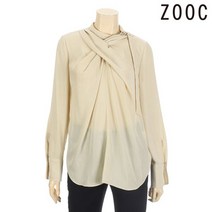 주크 셔링 꼬임디자인 블라우스 Z204MSC035 CR