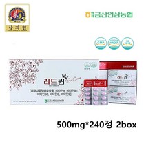 회화나무열매 추출물 소포리코시드 괴각 대두 홍삼 40대 50대 중년 여성 갱년기 영양제 보조제 메노포즈 MENOPAUSE 레드퀸 효능 추천, 2box, 500mg*240정