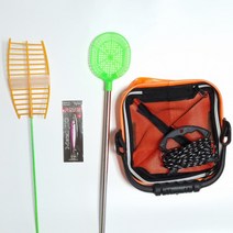 얼음낚시세트 송어낚시필수품 산천어낚시필수품 견지대 얼음축제, 3인세트