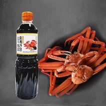 [업계최고 홍게함량] 홍게간장 맛간장 어간장 만능간장, 1개