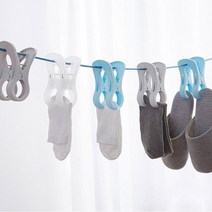 두꺼운 세탁물 이불 논슬립 빨래집게 양말걸이 호텔비품 모텔빨래집게 세탁물집게 세탁물집개, 화이트