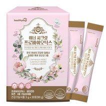 여성 유산균 질유래 건강 유산균 스틱 프로바이오틱스 복합영양제 식약처인증 질유래 특허3종, 2개월