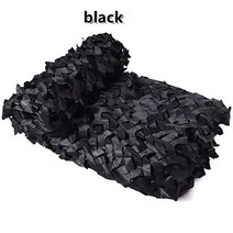 야외차양차광막그늘막 그물 사냥 정원 흰색 파란색 검정 녹색 디지털 베이지, BLACK+1.5x1m