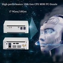 미니 pc 피씨 컴퓨터 조립 컴 인텔 코어 10세대 i9 9880hi7 10870h 인텔 uhd630 win10 8core 16threads 2 4g 5g nuc 22, i7-10870H, Barebone